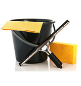 加长伸缩杆擦窗刮外墙高空擦玻璃器